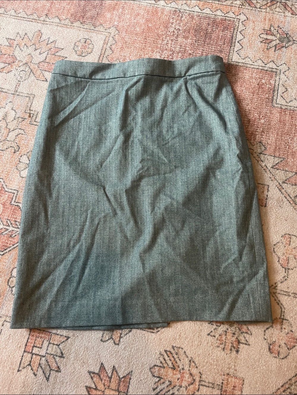 Banana Republic Gray Pencil Skirt
